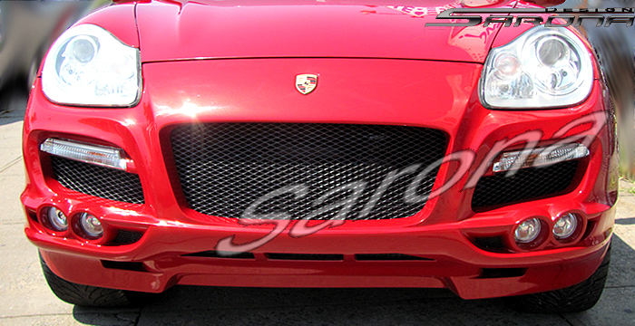 Custom Porsche Cayenne  SUV/SAV/Crossover Front Bumper (2002 - 2006) - $990.00 (Part #PR-008-FB)